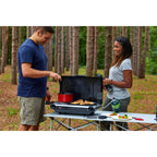 Tabletop Propane Gas Camping Grill/Stove, 2-Burner