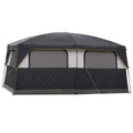 Coleman 9-Person Prairie Breeze Lighted Cabin Camping Tent
