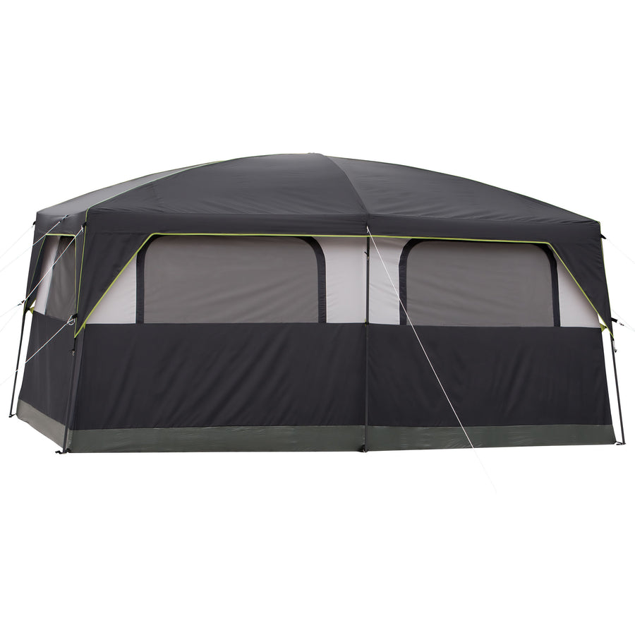 Coleman 9-Person Prairie Breeze Lighted Cabin Camping Tent L3