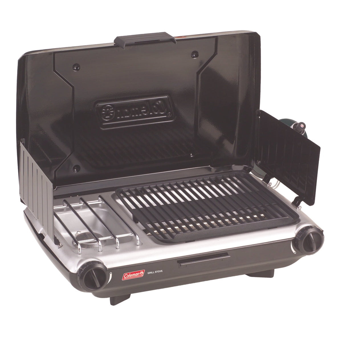 Tabletop Propane Gas Camping Grill/Stove, 2-Burner