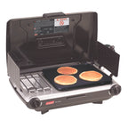 Tabletop Propane Gas Camping Grill/Stove, 2-Burner