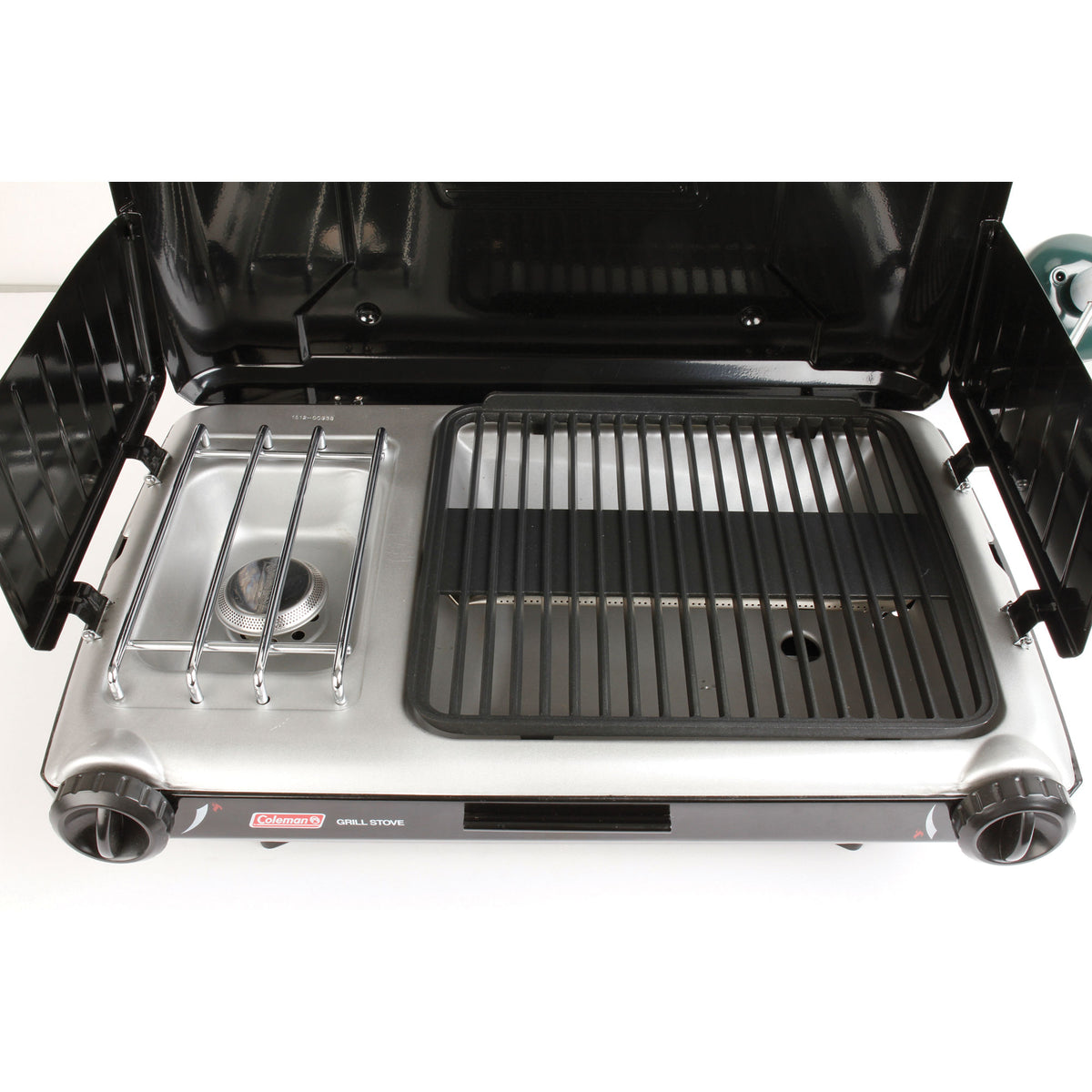 Tabletop Propane Gas Camping Grill/Stove, 2-Burner