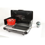 Tabletop Propane Gas Camping Grill/Stove, 2-Burner