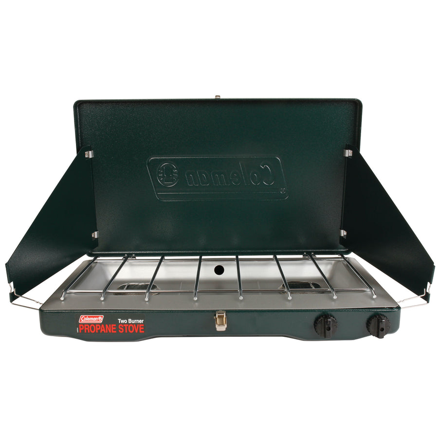 Classic Propane Gas Camping Stove, 2-Burner H9