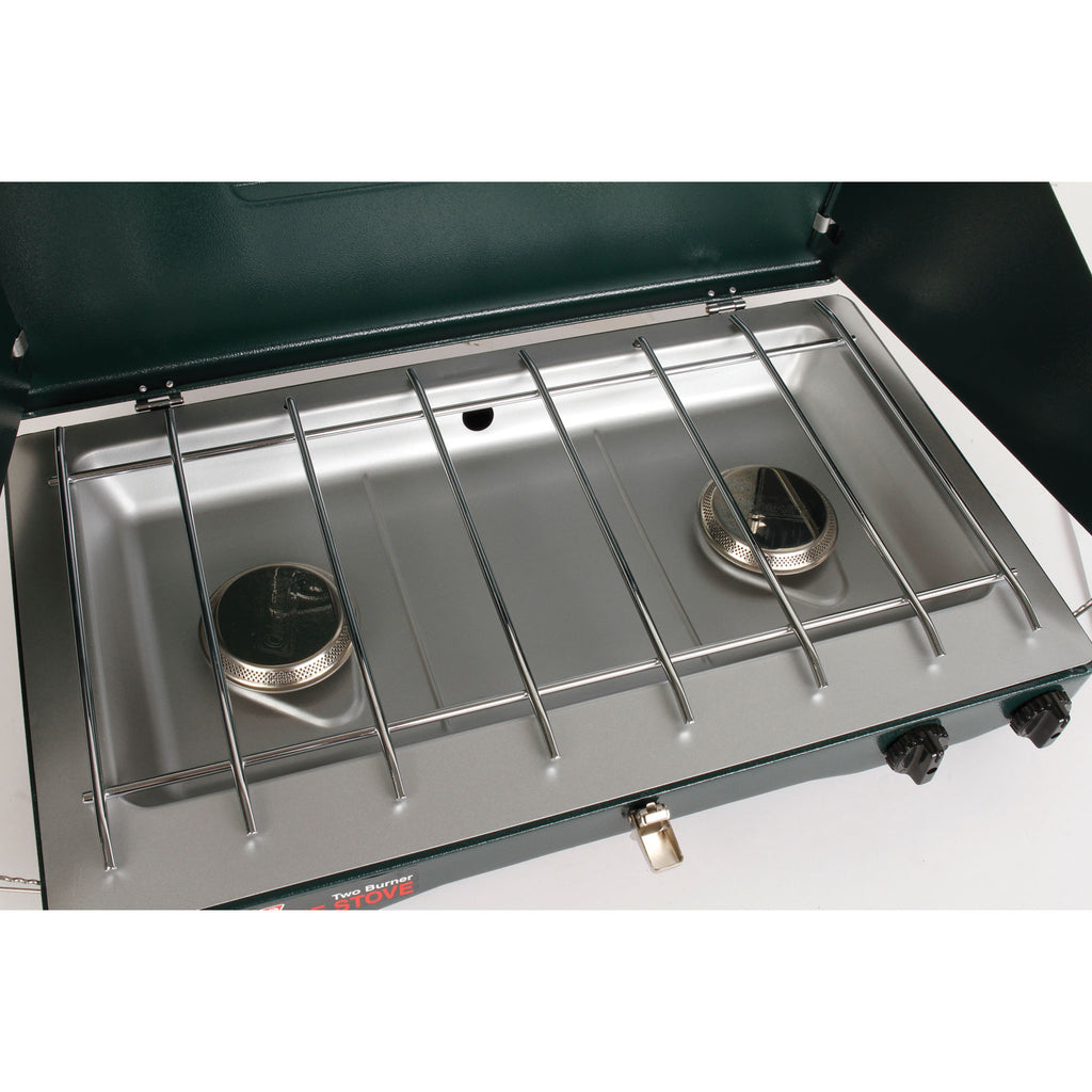 Classic Propane Gas Camping Stove, 2-Burner
