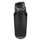 Coleman FreeFlow AUTOSEAL Stainless Steel Water Bottle, 40 oz (1.18 L), Black