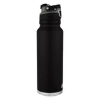 Coleman FreeFlow AUTOSEAL Stainless Steel Water Bottle, 40 oz (1.18 L), Black