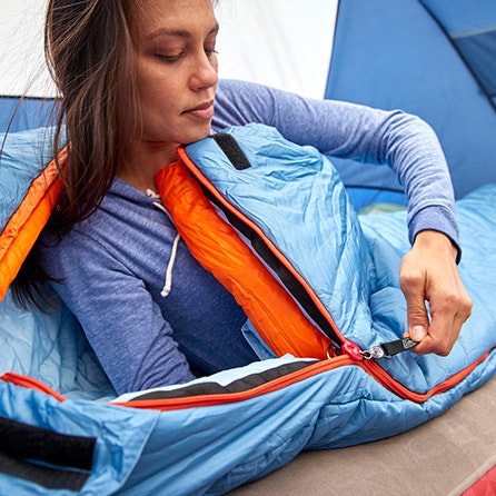 Coleman sleeping bags and beds