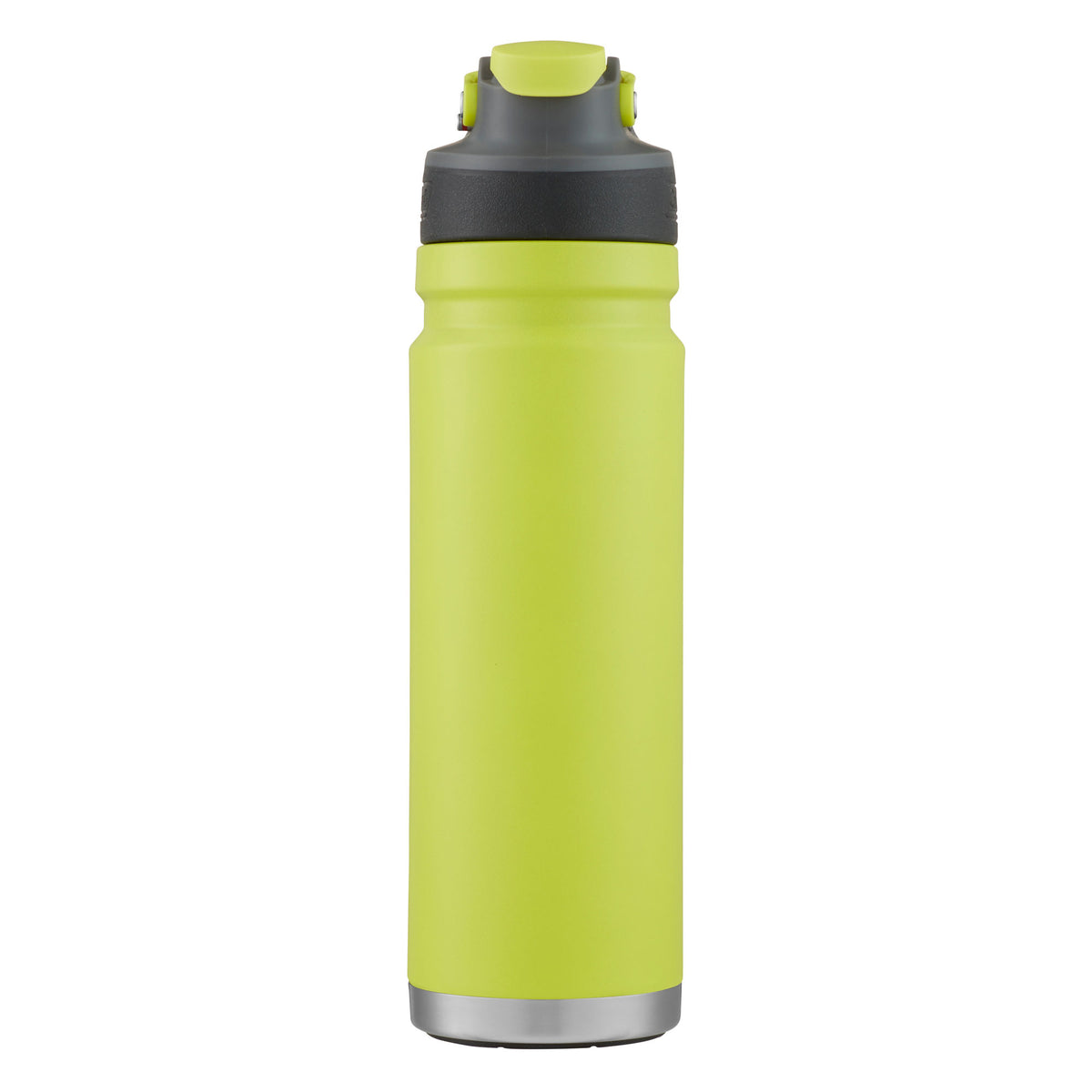Coleman FreeFlow AUTOSEAL Stainless Steel Water Bottle, 24 oz (709 mL), Spider Mum Green