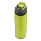 Coleman FreeFlow AUTOSEAL Stainless Steel Water Bottle, 24 oz (709 mL), Spider Mum Green