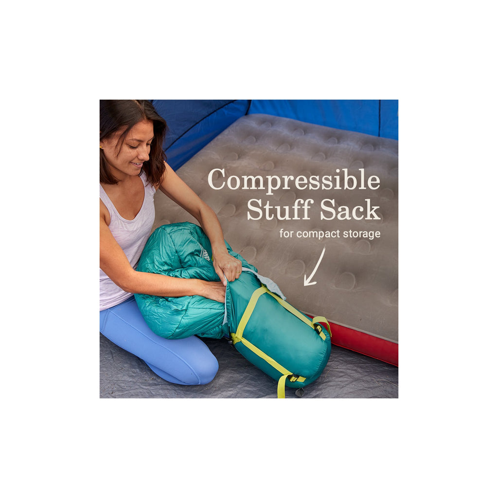 Coleman Big Bay 5°C Big & Tall Contour Sleeping Bag (40°F)