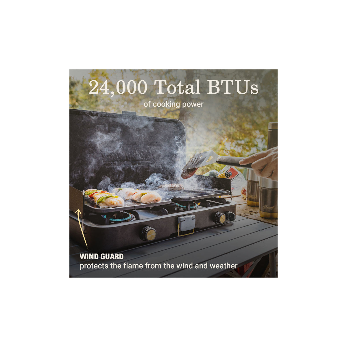 Coleman 1900 Collection 3-in-1 Propane Camping Stove