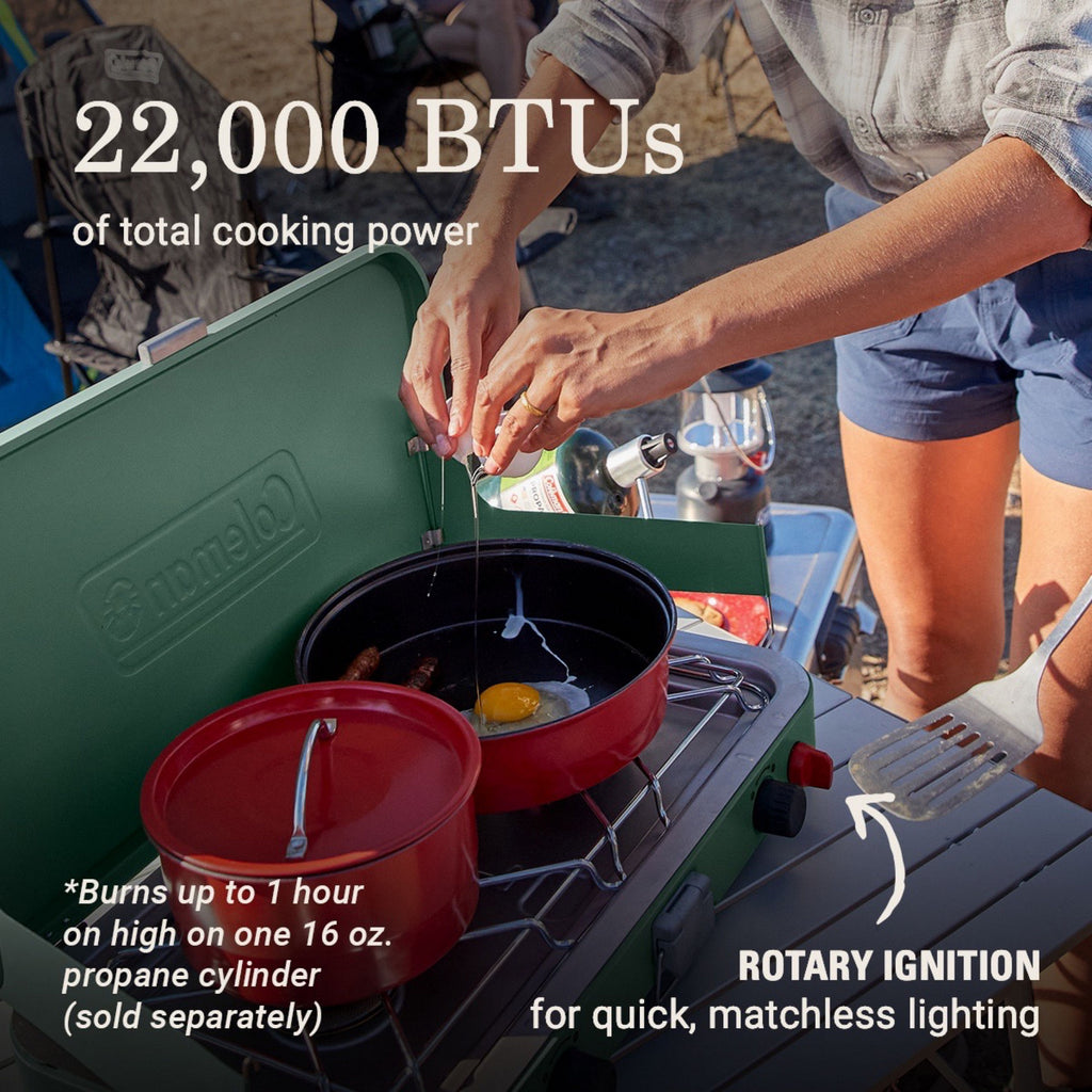 Cascade 222 2-Burner Camping Stove