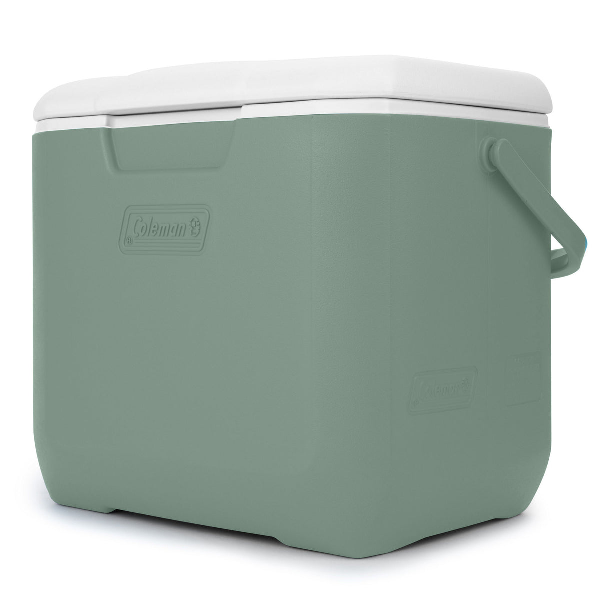 Coleman Chiller 30-Quart Hard Cooler, 28.4-Litre Portable Beach and Ice Chest Camping Cooler, Hickory Moss